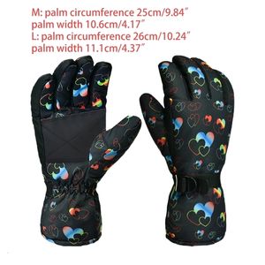 Guanti da sci unisex invernali impermeabili snowboard guanti da sci foderati termici colorati 55KD 230925