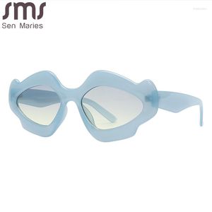 Sonnenbrille Mode Unregelmäßige Punk Frauen Männer Trends Wolke Sonnenbrille Persönlichkeit Bankett Brillen Party Brillen De Sol Oculos