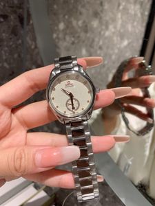 Omega 2023 Luxury Women's Watches Designer Brand Logo with Box High Quality Datejust 31mm Quartz Watches Waterproof Luminous Lsteel Band Watches Gir Gir