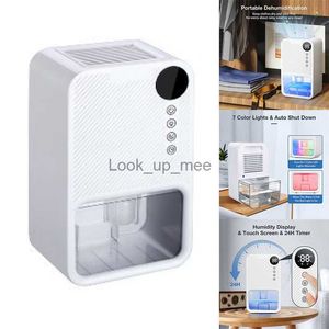 제습기 1100ml Dehumidifier 휴대용 수분 흡수기 타이밍 홈 베드룸을위한 화려한 가벼운 조용한 공기 건조기 욕실 yq230925