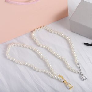Fashion Locket Pendant Necklace Designer Women Pearl Necklaces 18k Plated Choker Necklaces Simple Style Jewerlry Wedding Party Accessories Wholesale