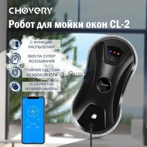 Vakum Süpüratörler Vakum Süpürge Pencere Robotu Yeni Su Spreyli Vakum Temizleme Robot Penceresi Uygulama Kontrolü Limpiacristales HomeYQ230925 için Uzaktan