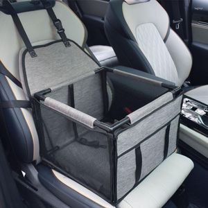 Dog Carrier Pet Car Safety Seat Cover Cat Nest Mat Waterproof Oxford Travel Bag Breathable Small Bed