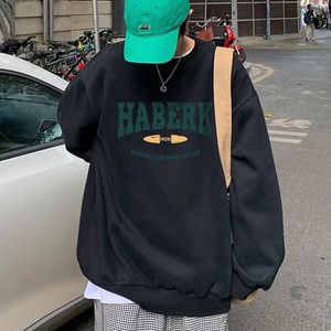 Felpe con cappuccio da uomo Felpe da uomo oversize Autunno Lettera 2023 Mens coreano Moda Harajuku Felpa allentata Maschile giapponese con cappuccio Abbigliamento streetwear 230925