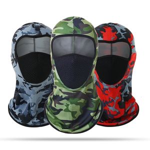 Berretti Beanie/Skull 26 colori Outdoor Ride Camouflage Shade Uomo Passamontagna Beanie Traspirante Tinta unita Primavera Estate Skull Cap Ciclismo 230925