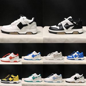 Casual Shoes Black White Grey Blue Orange Fashion Designer Sneakers For Men Women Low Flat Leather Trainers Size 36-45