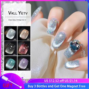 Smalto per unghie lucido Cat Eye Gel Smalto Magnete riflettente Manicure Vernici semipermanenti Vernice ibrida colorata Glitter Uv Nail Art Glitter 230923