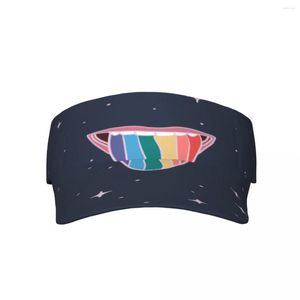 Berets LGBT Pride Sports Sun Visor Hats Touch Fasteners Outdoor Adjustable Caps For Men Women