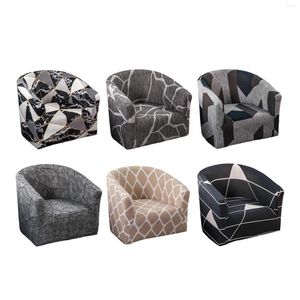 Chair Covers Geometric Printed Slipcover Anti-Skid Arm Cover