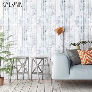 Wallpapers 3D Vintage Wood Panel Wallpaper For Walls Self Adhesive Contact Paper El Library Bedroom Living Room Waterproof DIY