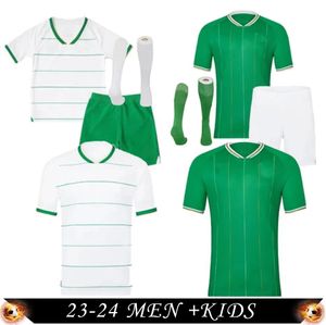 2023 Irlandia Domowa koszulka piłkarska Zestaw Doherty Duffy 23 24 Away 2024 Euro Drużyna narodowa Egan Brady Keane Hendrick McCabe Football Shirt Men Kids S-4xl 5555