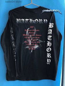 T-shirty mężczyzn 76000 180G Cotto dorosły okrągły okrągły szyję T-koszulka T SHIP HOP ROCK Metal prosta oddychanie bez dotyku proces T230925