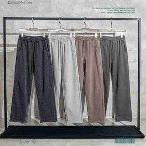 Men's Pants Sweatpants with loose hem T230925