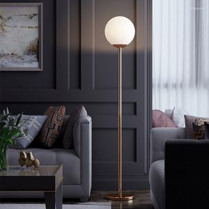 Floor Lamps Reading Light Rattan Lamp Metal Stand Fan Industrial Tripod Glass Ball Bedroom Lights