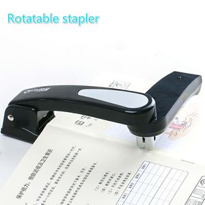 Rotatable Heavy Duty Stapler: 360° Effortless Long Stapler for Office and School Binding Supplies