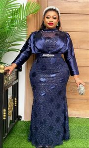 Plus size Dresses MD African Women Size Evening Wedding Party Luxury 2023 Sequin Gown Bodycon Mermaid Dashiki Ankara Africa Clothing 230925