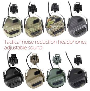 Tactical Electronic Shooting Earmuff Anti-noise Headphone Sound Amplification Hearing Protection Helmet Headset Accessories3166932