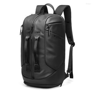 Duffel Bags Men's 15,6 -tums bärbar dator Notebook Business Ryggsäck Multifunktion Vattentät reseskolväska Fashion Pack för manliga kvinnliga kvinnor