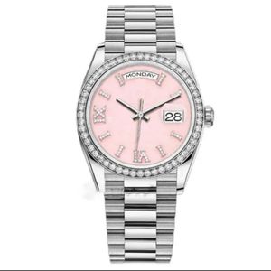 orologi da donna di lusso alla moda stile meccanico automatico completamente in acciaio inossidabile Chiusura scorrevole Orologio da polso sportivo per uomo donna vendita Orologio classico di lusso 4136mm