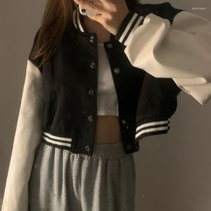 Women's Jackets Jacket Spring Autumn Korean Fashion Baseball Female Short Top Coat For Women Clothing Jaqueta Feminina Lq