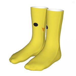 Herrensocken, weiblich, Sport, süßes kleines Küken, Huhn, Baumwolle, glückliche Frauen