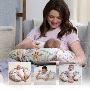 Annelik Yastıklar Bebek Hemşirelik Yastıkları Kapak Anne Bebek U şeklindeki emzirme yastık kılıfı hamilelik pamuk nefes alabilir yastık slipcover 230925