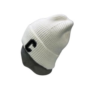 Designer brand Cashmere knitted hat Autumn winter Men's and women's letter hats