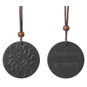 Anti EMF Strahlung Schutz Anhänger Energie Halskette Für Männer Frauen Skalare Quantum Bio Wissenschaft Negative Ionen Necklaces2490