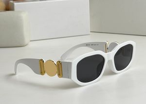 White Grey Geometric Sunglasses Full Rim Designer Sunglasses Shades UV400 Eyewear Unisex