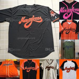 جيرسي البيسبول المخصص ، Naranjeros Nopaleros de ZacateCas Jersey Mexicali Aguilas ، جميع التطريز ED ، اسم أي رقم ، ترتيب مزيج ، بالجملة بالجملة