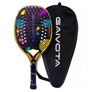 Tennis Rackets Gaivota Beach Tennis racquet 3K three-dimensional 3D patternbag 230925