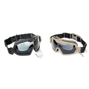 Utomhus Eyewear FMA Regulator Uppdaterad version Goggle med fläktglasögon Taktiskt cykelögonskydd för skicklighet Ciclismo paintball 230925