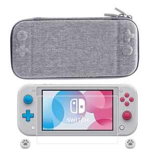 Other Accessories 4 in 1 for Nintend Switch Lite Carrying Storage Bag Case Tempered Glass Screen Protector for Nintendo Switch Mini Console 230925