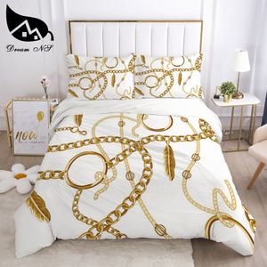 Conjuntos de cama Dream NS Arte Europeia Barroca Roupa de Cama Home Textiles Set King Queen Bedclothes Duvet Cover Bedding 230923