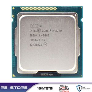 Используемые процессоры Intel Core i7 3770 3,4 ГГц 8M 5,0 ГТ/с LGA 1155 SR0PK Процессор для настольных ПК 230925