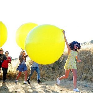 Outros suprimentos de festa de evento 36inch tamanho grande balões de látex pastel balão de doces decoração de chá de bebê ar globos casamento festa de aniversário decoração presente de criança 230925