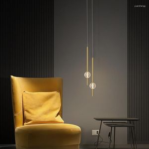 Lustres novidade nórdico led luzes pingente para sala de estar quarto cabeceira barra decoração da parede iluminação pendurado lâmpada restaurante lustre