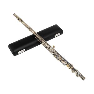 16 Hole Antique Flute Professional C Key Flute with Cleaning Stick Gloves