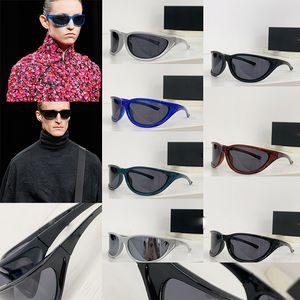 Модные дизайнерские солнцезащитные очки, пляжные солнцезащитные очки для мужчин и женщин, очки люксового бренда, очки высокого качества, солнцезащитные очки для дикой езды BB0124S