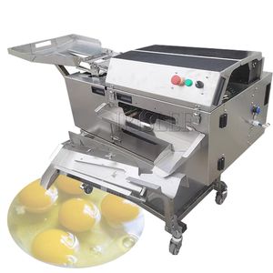 Commercial High Speed Double Egg White and Yolk Separating Machine Quail Egg Peeling Machine Egg Breaking Machine