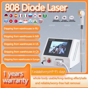 CE 808nm Diode Hair Removal Machine 3 Wavelenght 755/808/1064nm Portable Rejuvenation for Epilator Home Use Beauty Equipment for