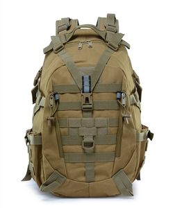 Backpacking Packs Outdoor Påsar 40L Militär taktisk ryggsäck för män som campar vandring ryggsäckar reflekterande resor molle 3p klättring ryggsäck påse 230925