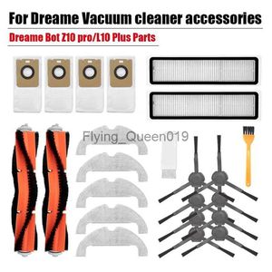 Vacuum Cleaners Promotion!Main Side Brush Hepa Filter Dust Bag Mop Cloth Pads For Dreame Bot Z10 Pro L10 Plus Vacuum Cleaner Spare PartsYQ230925