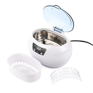 Desinfektionsmaskin Portable Nail Sterilizer Tray Box Ultrasonic Bakteria Cleaner Sterilizing Clean Nail Art Salon Desinfection Manicure Tools 230925