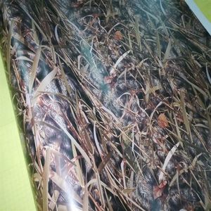 Gräs Realtree Matte Camouflage Vinyl Wrap för fordonsbil Wrap Film Camo Truck Wrap som täcker folie Självhäftande klistermärken 1 52x30M234G