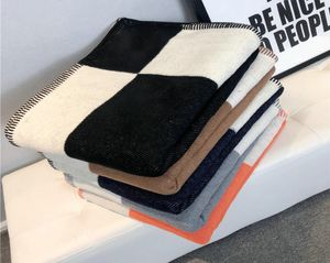 Mode Plaid Decke Super Weiche Wolle Kaschmir Decke Tragbare Warme Sofa Bett Fleece Garn Gefärbt Stricken Decke9304102