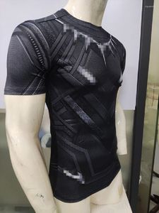 Men's T-skjortor Cody Lundin Fitness Compression T-shirt Män Kort ärm 3D träningstoppar Skjorta Summer Fashion Casual Tshirt