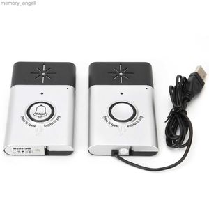 Walkie talkie 2.4Ghz Mini Portable Dual Way Voice Intercom Wireless Doorbell System Interphone Nowy HKD230925