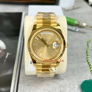 Un nuovissimo DAY-DATE 228238-0005 ORO 18K AVVOLTO DELLA MIGLIORE QUALITÀ 40MM modello 3255 Movimento automatico impermeabile orologio da uomo di moda