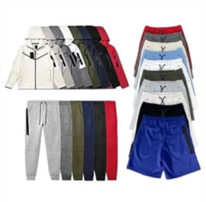 Erkek Trailtsits Sports Pants Hoodies Tech Tech Polar Şort Tasarımcı Kapşonlu Ceket Uzay Pamuk Pantolonları Kadın Kalın Katlar Dipler Joggers Çalışma Kaliteli Jumper